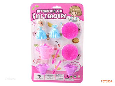 TEA SET W/1PCS 3