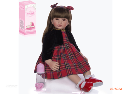 55CM COTTON BODY FASHION DOLL SET