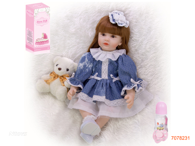 55CM COTTON BODY FASHION DOLL SET