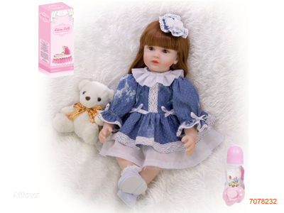 55CM COTTON BODY FASHION DOLL SET