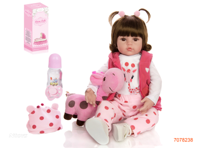 60CM COTTON BODY FASHION DOLL SET