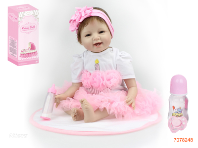 55CM COTTON BODY FASHION DOLL SET