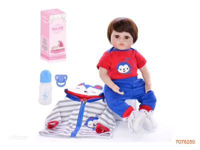 60CM COTTON BODY FASHION DOLL SET