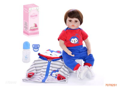 60CM COTTON BODY FASHION DOLL SET