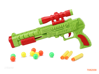 2IN1 SOFT BULLET GUN BALL GUN 2COLOURS