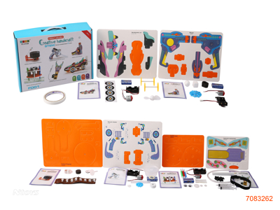 EDUCATION CREATIVE HANDCRAFT SET W/LIGHT/3*LR41+2*AA+2*AA+2*AA+2*AA BATTERIES