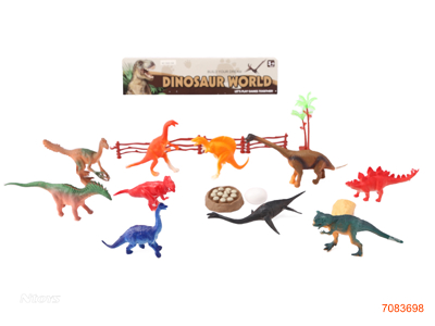 DINOSAUR SET 18PCS