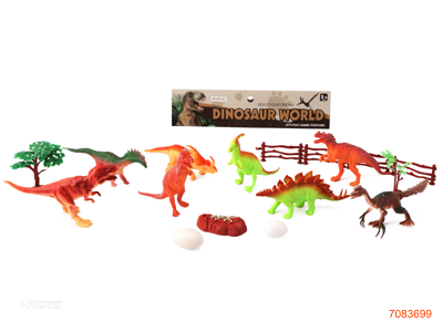 DINOSAUR SET 17PCS