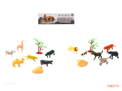 ANIMAL SET 8PCS 2ASTD