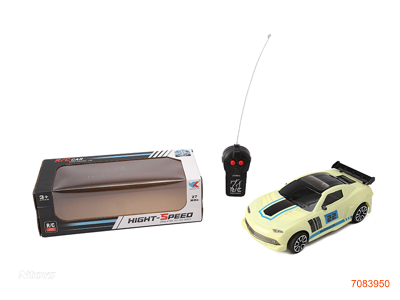 27MHZ 1:18 2CHANNELS R/C CAR W/LIGHT W/O 3*AA BATTERIES IN CAR/2*AA BATTERIES IN CONTROLLER