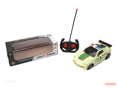 27MHZ 1:18 4CHANNELS R/C CAR W/O 3*AA BATTERIES IN CAR/2*AA BATTERIES IN CONTROLLER