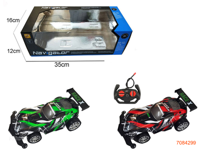 27MHZ 1:16 4CHANNELS R/C CAR W/LIGHT W/O 4*AA BATTERIES IN CAR/2*AA BATTERIES IN CONTROLLER 2COLOURS