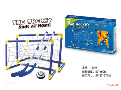 THE HOCKEY RINK AT HOME SPORT SET