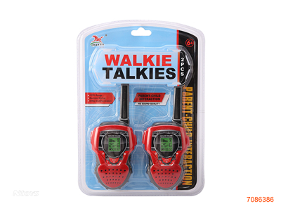 WALKIE-TALKIE W/O 3*AAA BATTERIES PER PCS 2PCS