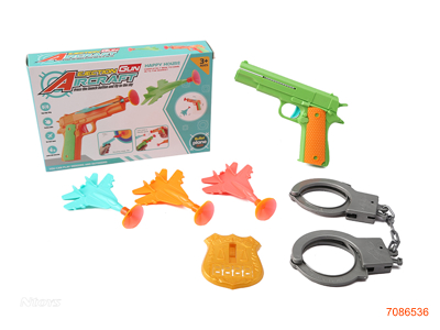 SOFT BULLET GUN SET 3COLOURS