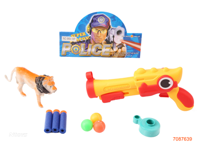 SOFT BULLET BALL GUN 4COLOURS