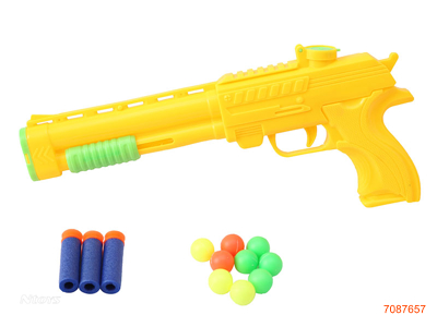 SOFT BULLET BALL GUN 2COLOURS