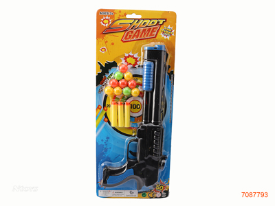 SOFT BULLET BALL GUN 2COLOURS