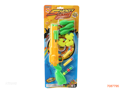 SOFT BULLET BALL GUN 2COLOURS