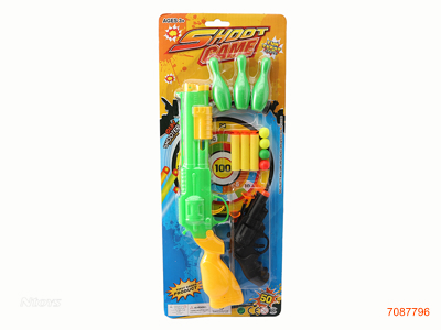 SOFT BULLET BALL GUN 2COLOURS