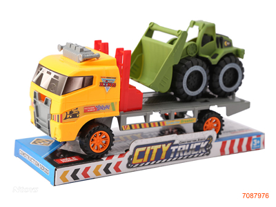 F/P CONSTRUCTION ENGINE TRUCK W/1PCS FREE WHEEL CONSTRUCTION ENGINE TRUCK