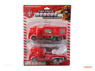 F/P CONSTRUCTION ENGINE TRUCK 2PCS