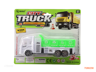 F/P CONSTRUCTION ENGINE TRUCK 2COLOURS