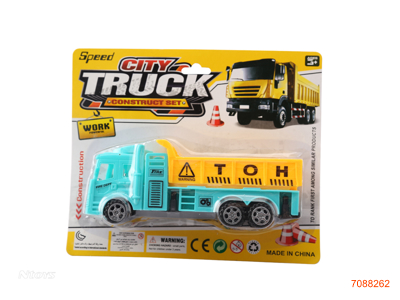 F/P CONSTRUCTION ENGINE TRUCK 2COLOURS