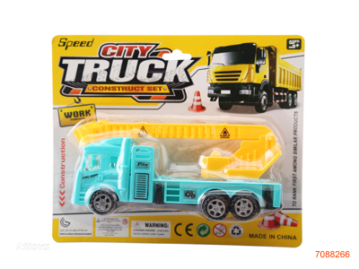 F/P CONSTRUCTION ENGINE TRUCK 2COLOURS