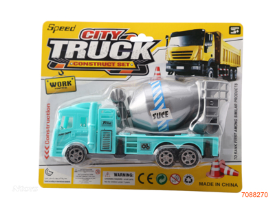 F/P CONSTRUCTION ENGINE TRUCK 2COLOURS