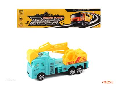 F/P CONSTRUCTION ENGINE TRUCK 2COLOURS