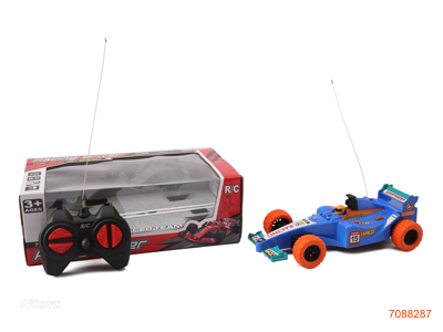 4CHANNELS R/C CAR W/LIGHT W/O 3*AA BATTERIES IN CAR/2*AA BATTERIES IN CONTROLLER