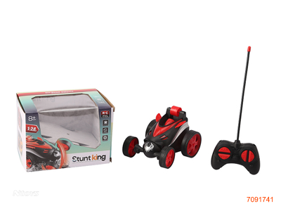 27MHZ 1:24 R/C CAR W/LIGHT W/O 3*AA BATTERIES IN CAR/2*AA BATTERIES IN CONTROLLER 4COLOURS