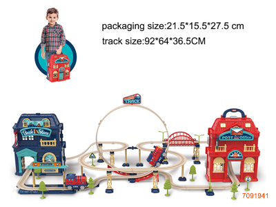 TRAIN TRACK W/MUSIC W/O 2*AAA BATTERIES IN TRAIN