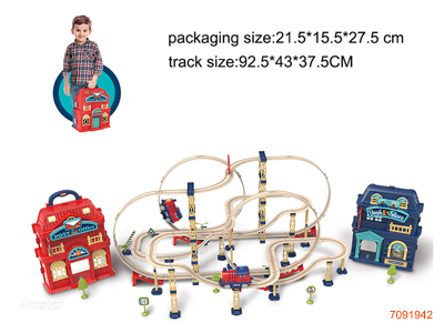 TRAIN TRACK W/MUSIC W/O 2*AAA BATTERIES IN TRAIN