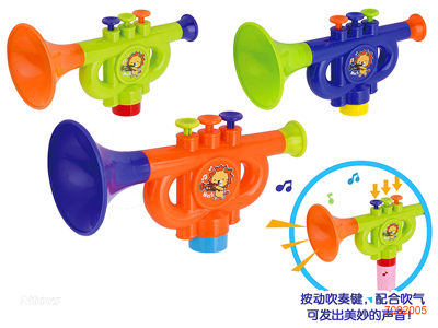 BUGLE CANDY TOYS 3COLOURS