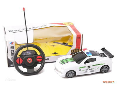 27MHZ 1:18 4CHANNELS R/C CAR W/LIGHT W/O 3*AA BATTERIES IN CAR/2*AA BATTERIES IN CONTROLLER