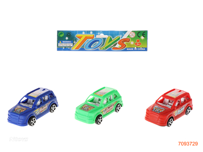 P/B CAR,3PCS 3COLOURS