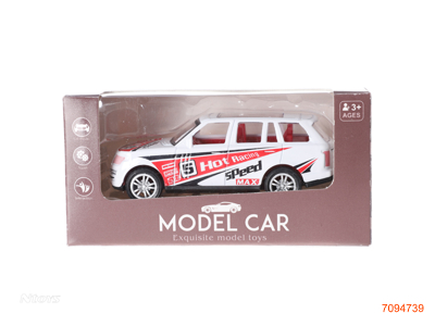 1:50 PULL BACK DIE-CAST CAR 4ASTD