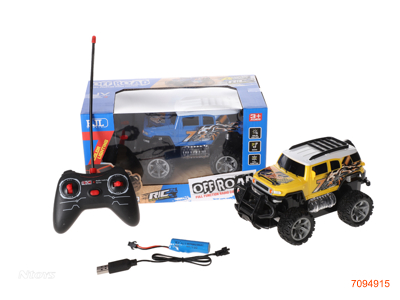 27MHZ 1:20 4CHANNELS R/C CAR W/LIGHT/MUSIC/3.7V 500MAH BATTERY PACK IN CAR/USB CABLE,W/O 2*AA BATTERIES IN CONTROLLER 2COLOURS