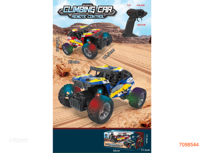 2.4G 1:16 R/C CAR W/LIGHT/SOUND/3.7V 14500 BATTERY PACK IN CAR/USB CABLE W/O 2*AAA BATTERIES IN CONTROLLER 2COLOURS