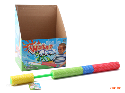60CM WATER SHOOTER 24PCS/DISPLAY BOX 4COLOURS