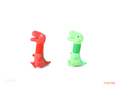 STRETCHING DINOSAUR 4COLOURS