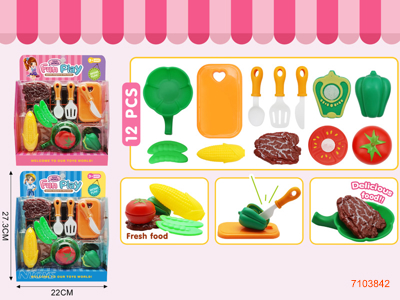 FOOD CUT SET 2COLOURS