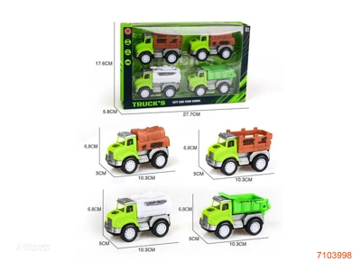 F/P FARM TRUCK 4PCS