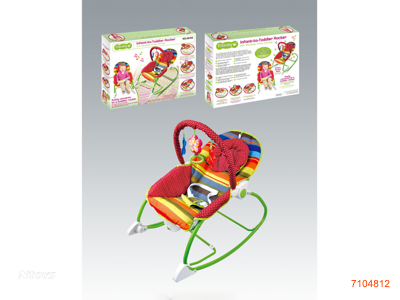 BABY ROCKING CHAIR W/SHAKE/MUSIC/3*AG13 BATTERIES W/O 1*D BATTERIES