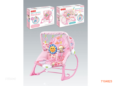 BABY ROCKING CHAIR W/SHAKE/MUSIC W/O 2*AAA+1*D BATTERIES