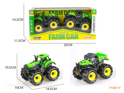 F/P FARM TRUCK 2PCS