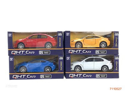 1:32 PULL BACK DIE-CAST CAR 2ASTD 2COLOUR