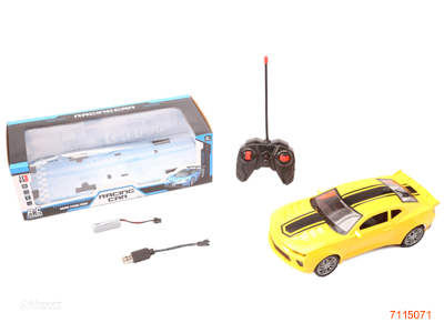 27MHZ 1:16 4CHANNELS R/C CAR W/LIGHT/3.7V BATTERY PACK IN CAR/USB CABLE W/O 2*AA BATTERIES IN CONTROLLER